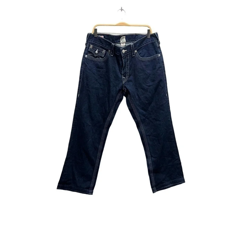 True‎ Religion Ricky Blue Dark Wash Jeans Men’s Size 36